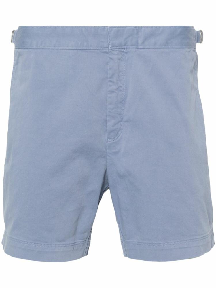 Orlebar Brown Bulldog cotton shorts - Blue Cover