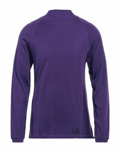 Dunhill Man T-shirt Dark purple Mulberry silk Cover