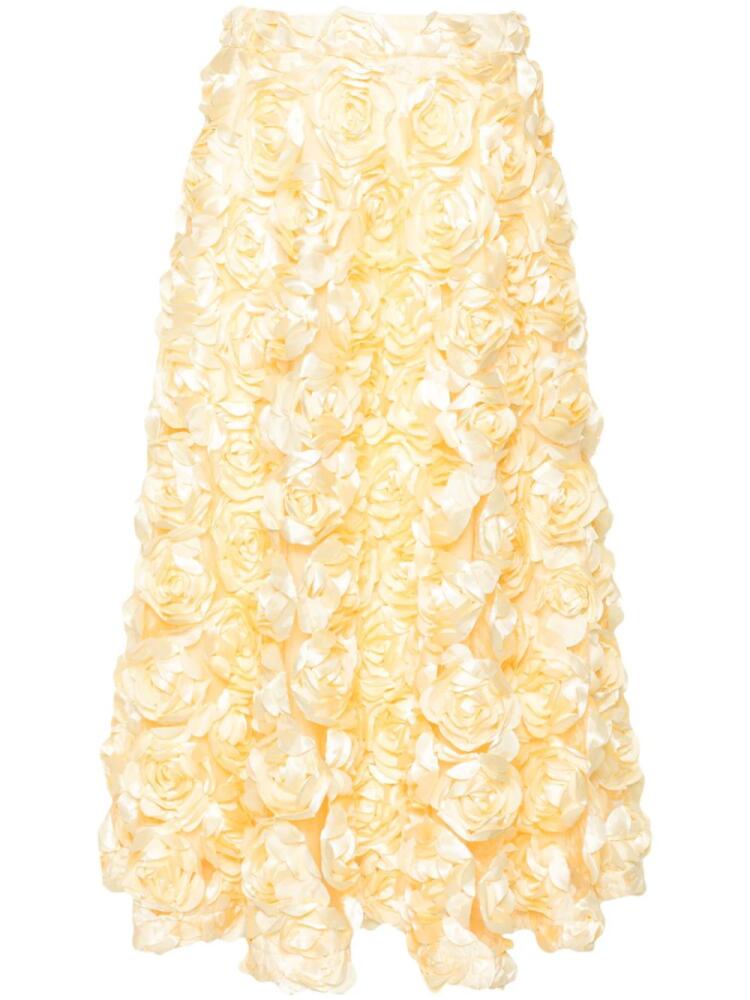 ROTATE BIRGER CHRISTENSEN Sun maxi skirt - Yellow Cover