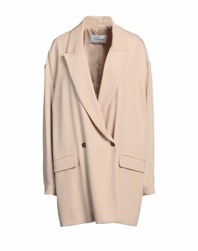 Fabiana Filippi Woman Blazer Beige Viscose Cover