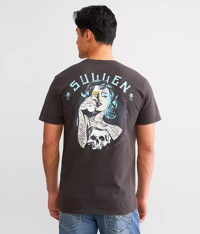 Sullen New Year's Eve T-Shirt Cover