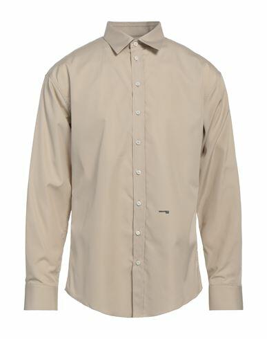 Dsquared2 Man Shirt Beige Cotton Cover