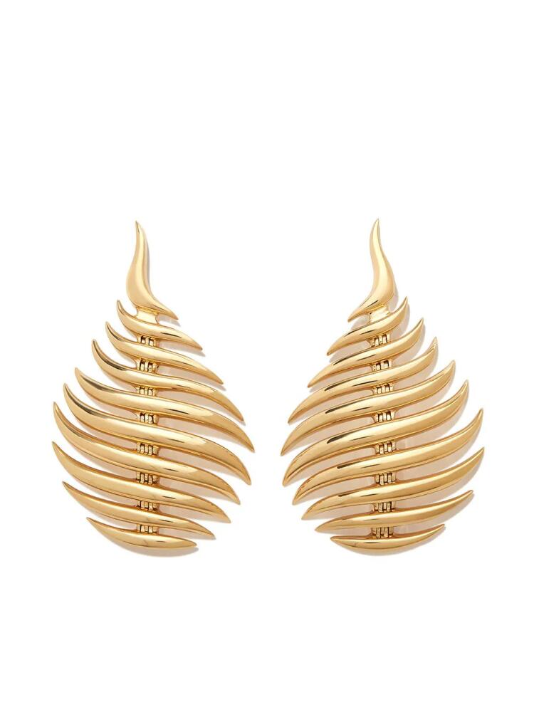 Fernando Jorge 18kt yellow gold Flame drop earrings Cover