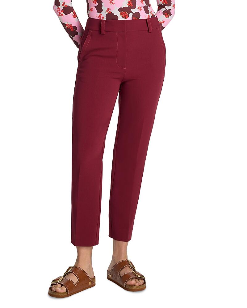 St. John Mid Rise Ankle Pants Cover