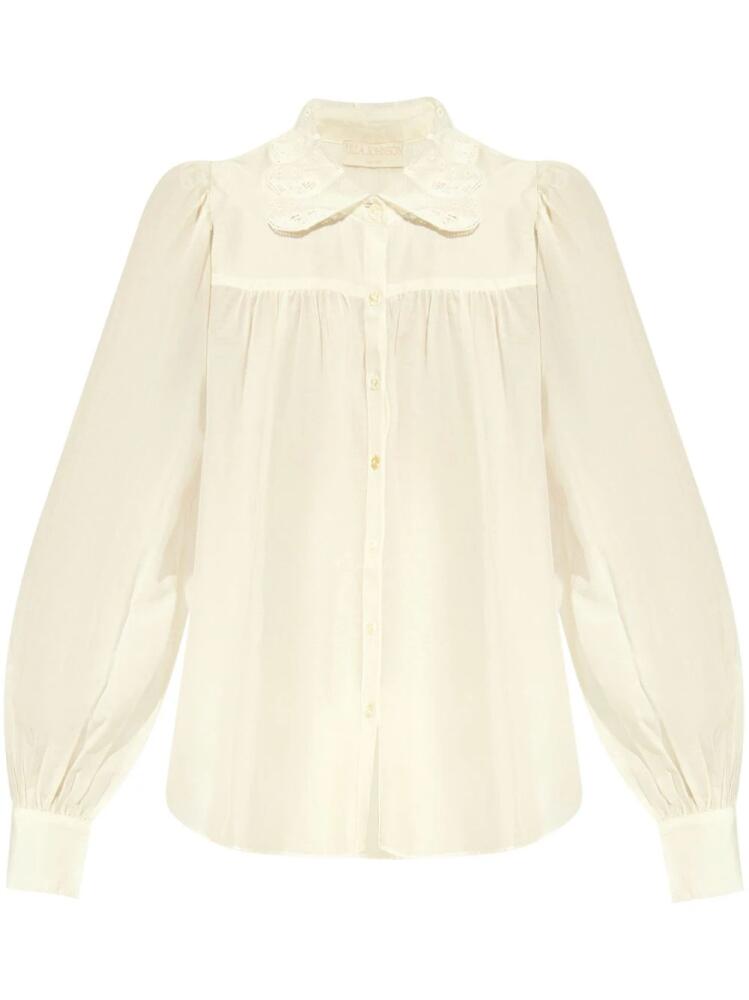 Ulla Johnson balloon long-sleeved blouse - Neutrals Cover