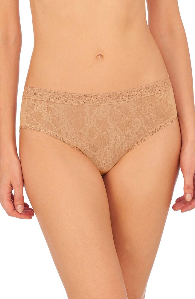 Natori Bliss Allure Lace Briefs in Cafe Cover