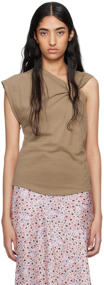 Isabel Marant Khaki Nadya Tank Top Cover