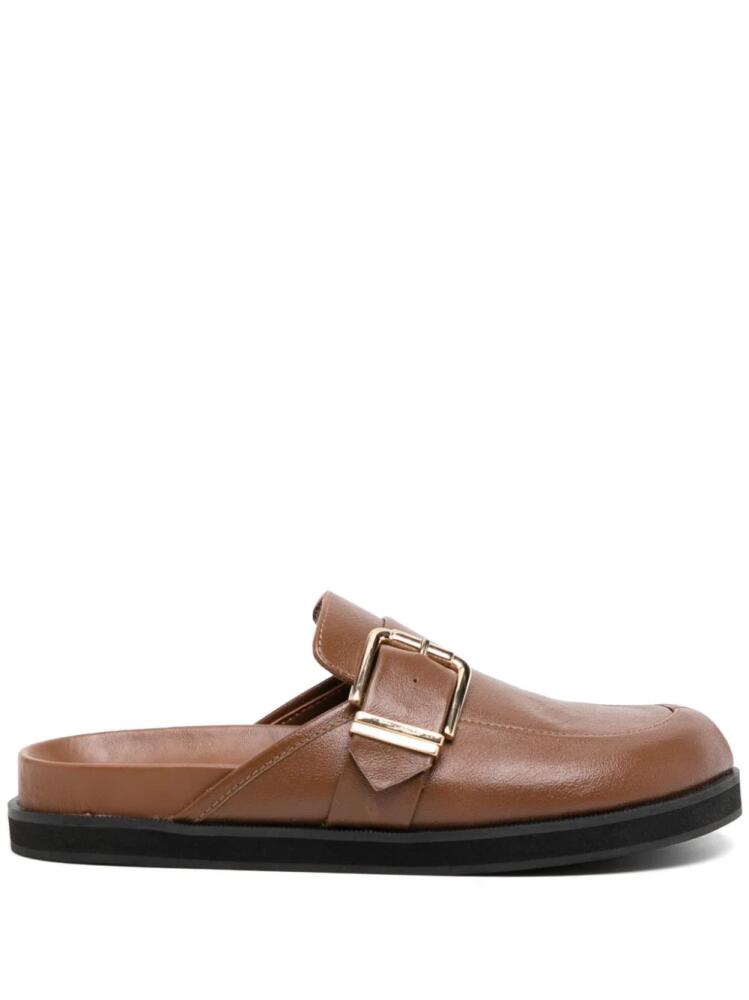 Senso Zimmy II leather mules - Brown Cover