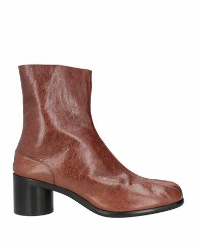 Maison Margiela Man Ankle boots Brown Soft Leather Cover