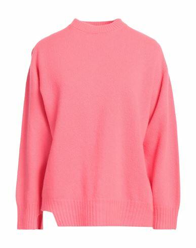 Solotre Woman Sweater Coral Wool, Cashmere Cover