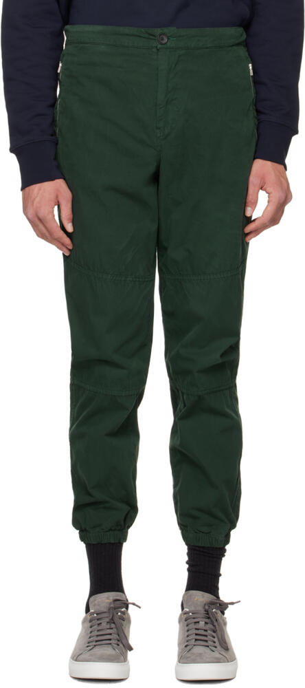 PS by Paul Smith Green Paneled Trousers Cover