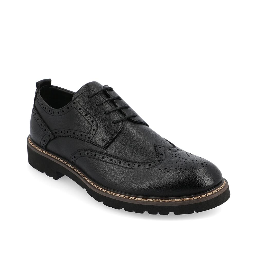 Vance Co. Campbell Wingtip Oxford | Men's | Black Cover