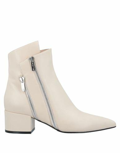 Sergio Rossi Woman Ankle boots Beige Soft Leather Cover