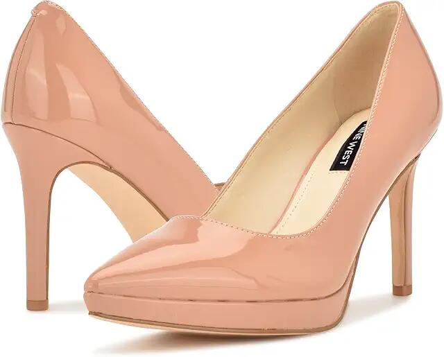 Nine West Shelbe 3 (Nude Patent) Women's Shoes Cover