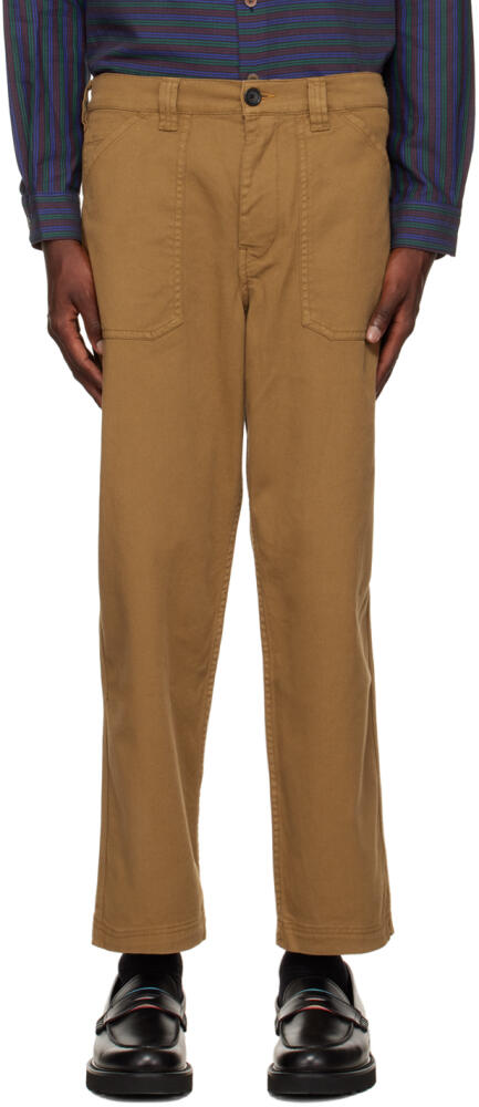 PS by Paul Smith Brown Carpenter Trousers Cover