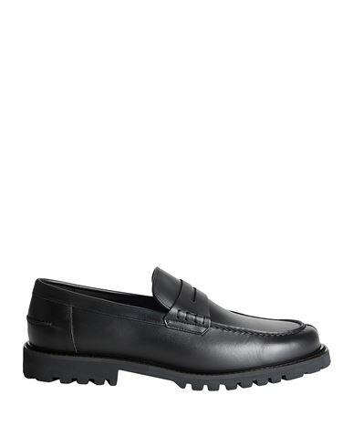 Boss Man Loafers Black Leather Cover