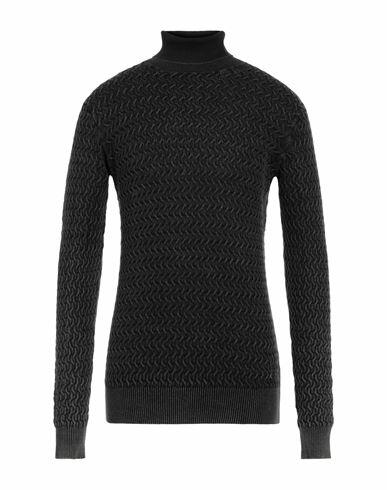 Yes Zee By Essenza Man Turtleneck Steel grey Cotton Cover