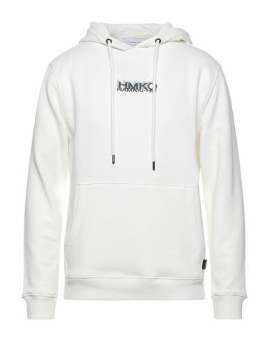 Hamaki-ho Man Sweatshirt White Cotton, Polyester Cover