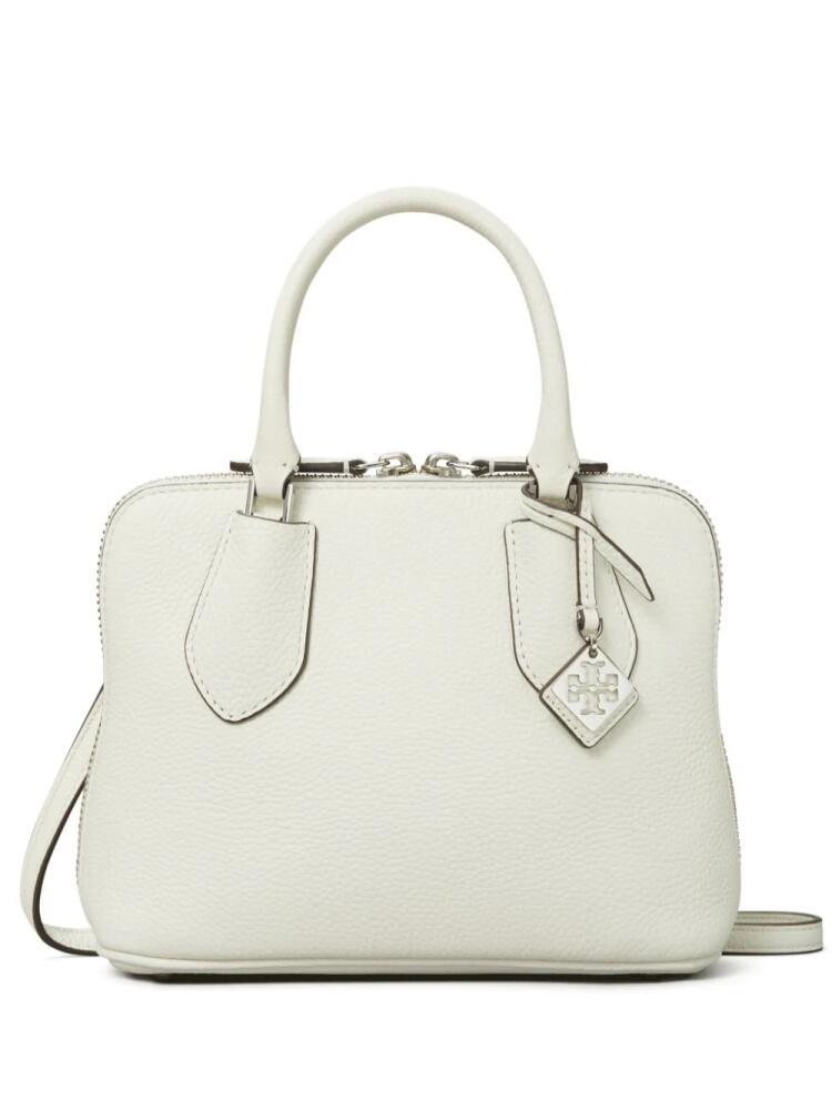 Tory Burch mini Swing leather satchel - White Cover