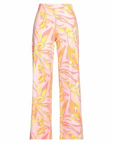 Seductive Woman Pants Pink Polyester, Elastane Cover