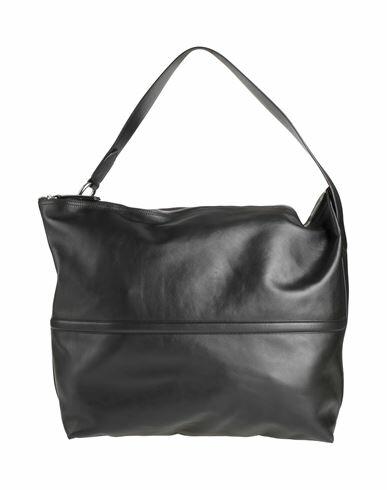 Dries Van Noten Woman Shoulder bag Black Leather Cover