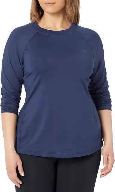 The North Face Plus Size Class V Water Top (Summit Navy) Women's Clothing Cover