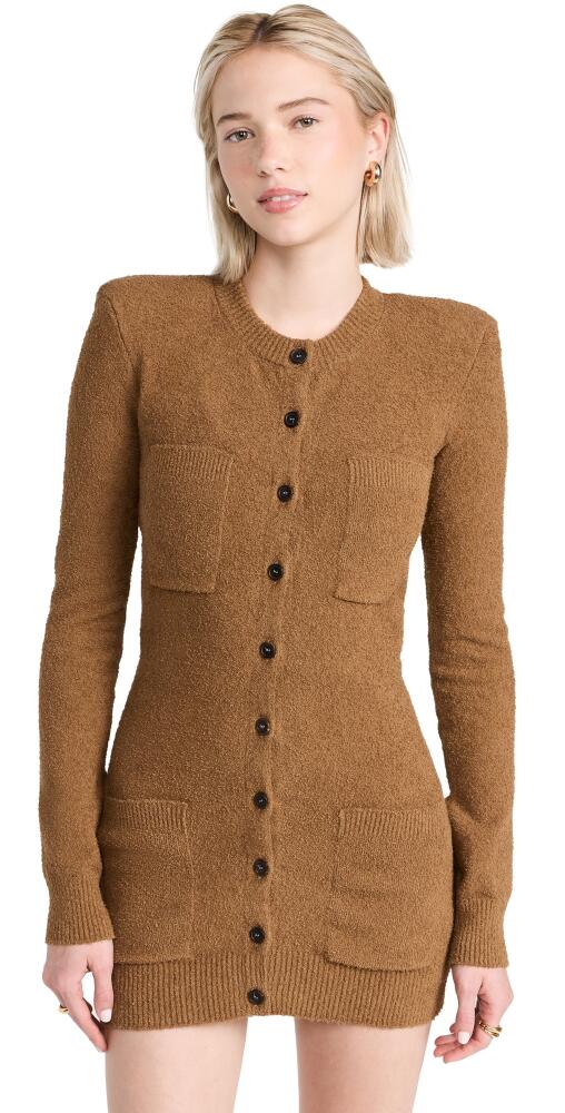 WARDROBE. NYC Knit Cardigan Brown Cover