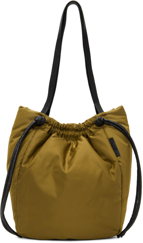 Proenza Schouler Khaki Drawstring Tote Cover