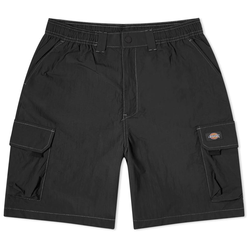 Dickies Men's Jackson Cargo Shorts in Black Cover