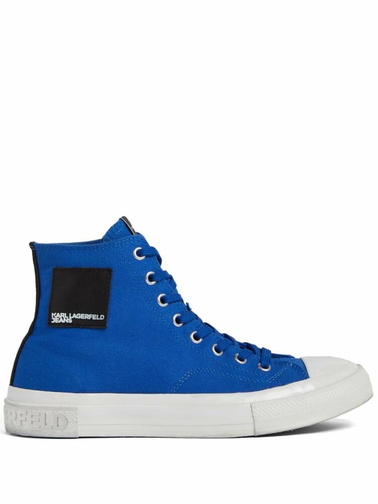 Karl Lagerfeld Jeans Kampus III high-top sneakers - Blue Cover