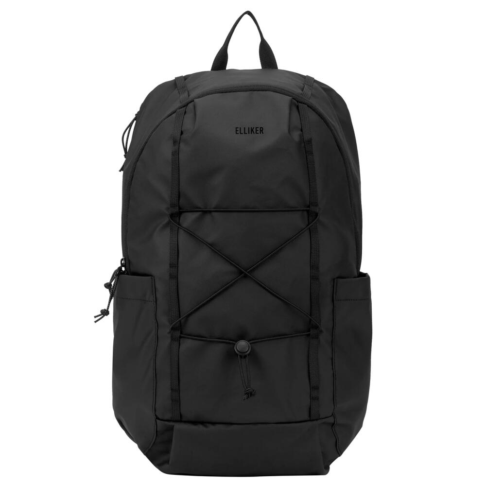 Elliker Keswick Zip-Top Backpack in Black Cover