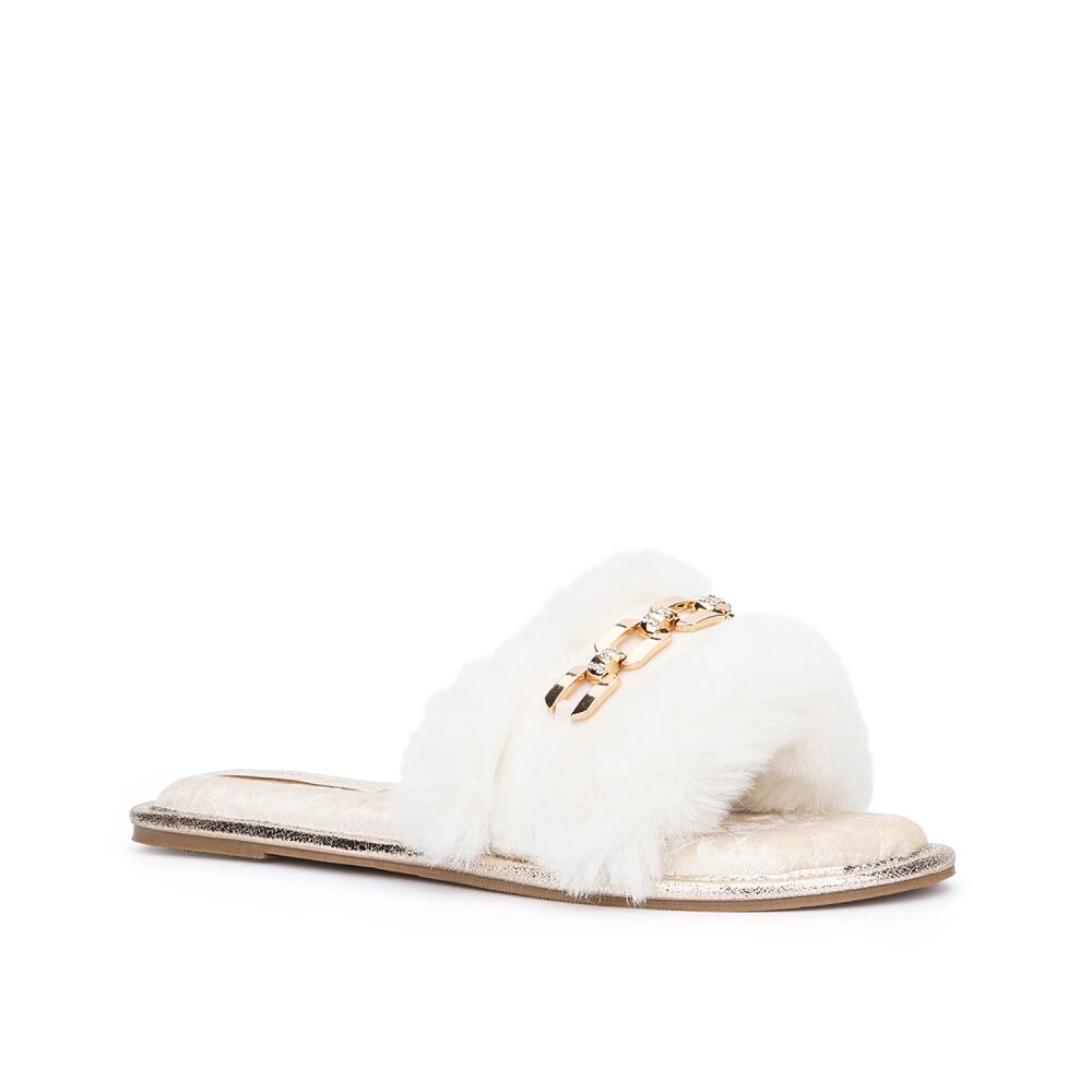 TORGEIS Valentina Slide Sandal | Women's | White Cover