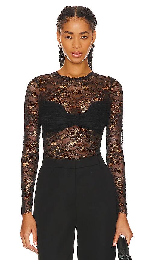 Mother of All Ellie Lace Top in Black Cover