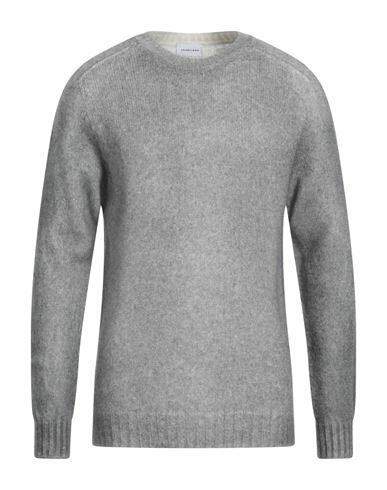 Scaglione Man Sweater Grey Alpaca wool, Polyamide, Wool Cover