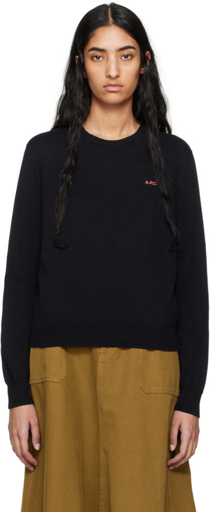 A.P.C. Navy Victoria Sweater Cover