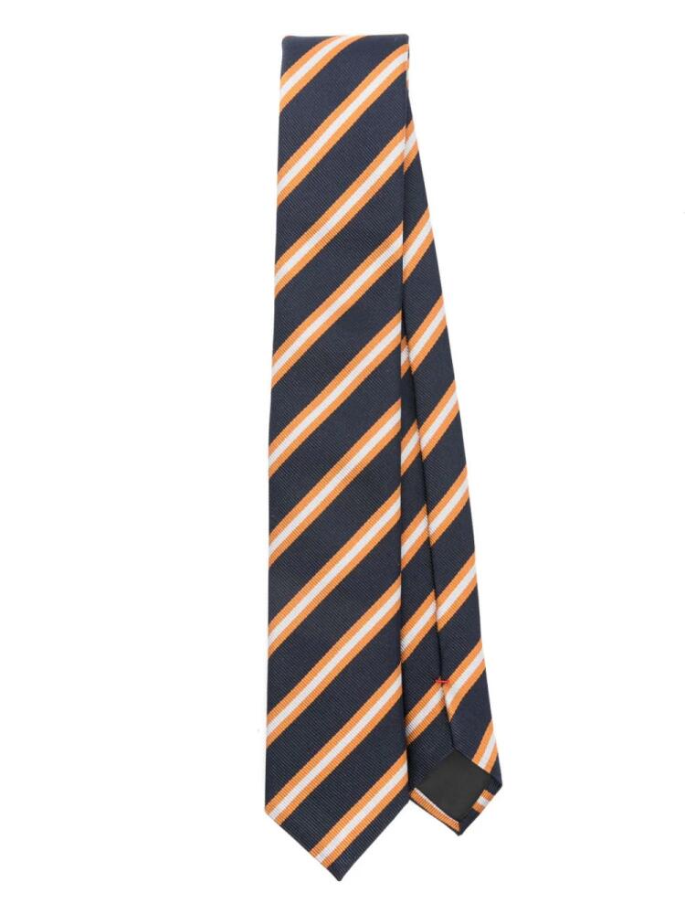 BOSS striped tie - Blue Cover