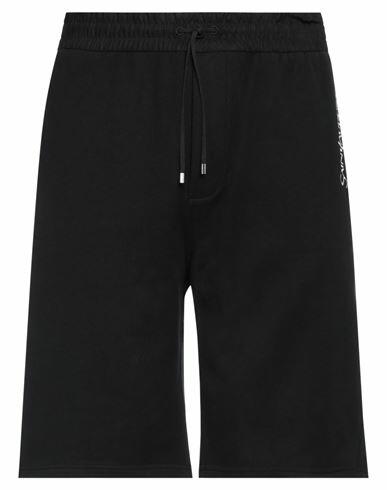 Saint Laurent Man Shorts & Bermuda Shorts Black Cotton Cover