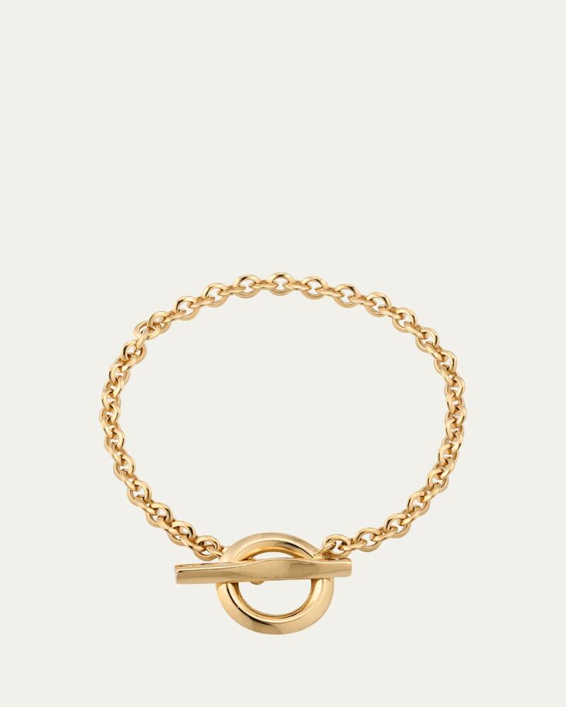 Lizzie Mandler Fine Jewelry 18K Yellow Gold Micro Chain Bracelet Cover