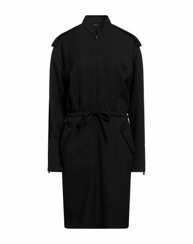 Bcbgmaxazria Woman Midi dress Black Polyester, Viscose, Elastane Cover