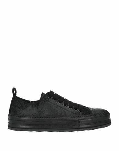 Ann Demeulemeester Woman Sneakers Black Leather Cover