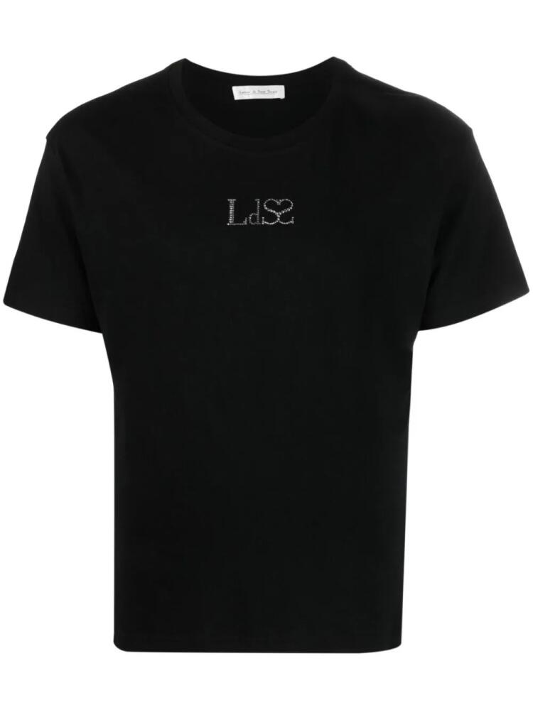 Ludovic de Saint Sernin logo-embellished cotton T-shirt - Black Cover