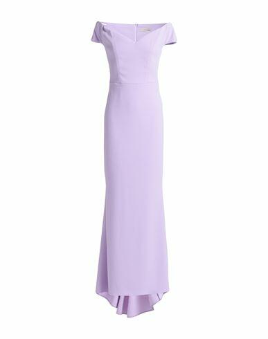 Rinascimento Woman Maxi dress Lilac Polyester, Elastane Cover