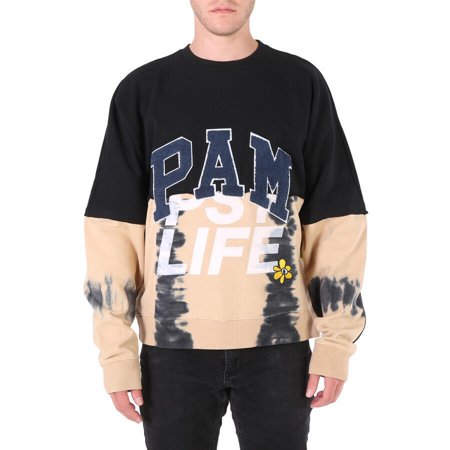 PAM Bicolor Logo-embroidered Sweatshirt Cover