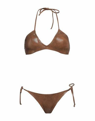 Fisico Woman Bikini Dark brown Polyamide, Elastane Cover