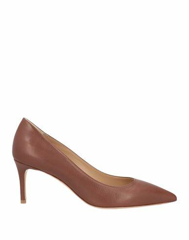 Deimille Woman Pumps Brown Calfskin Cover