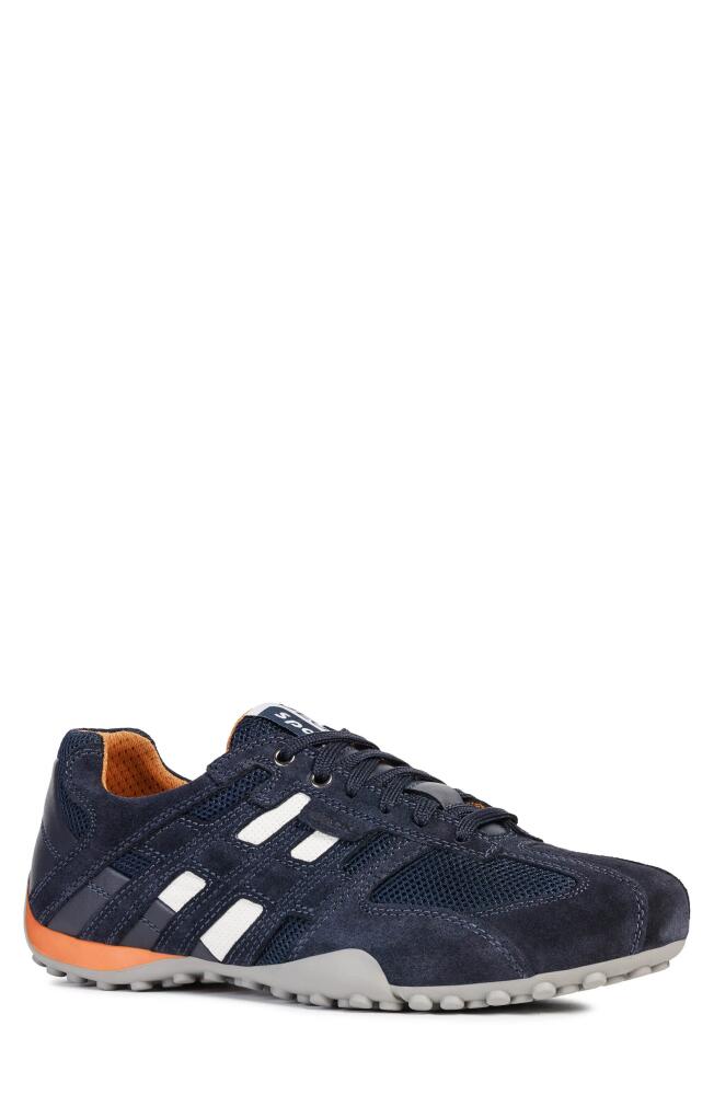 Geox Uomo Snake 94 Sneaker in Navy Cover