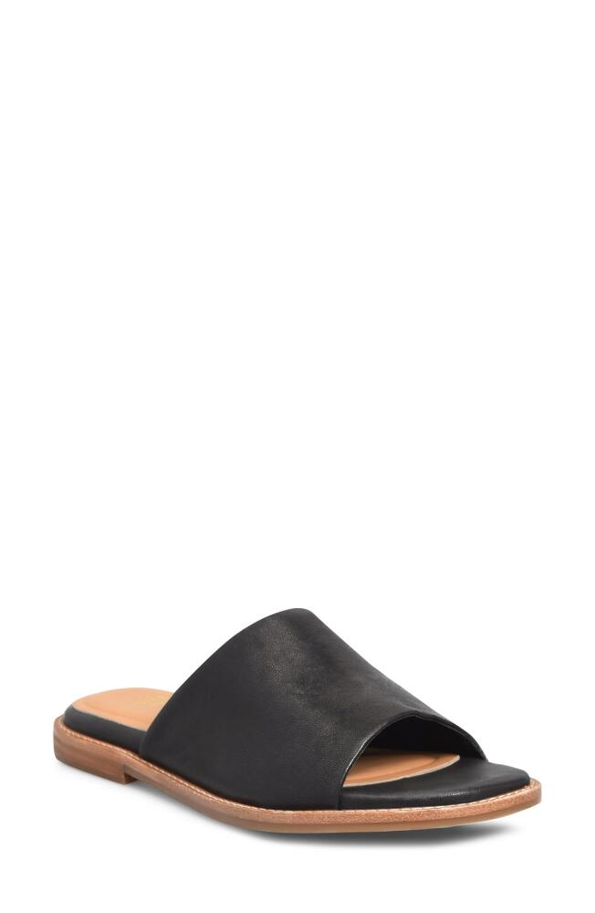 Söfft Noble Slide Sandal in Black Cover