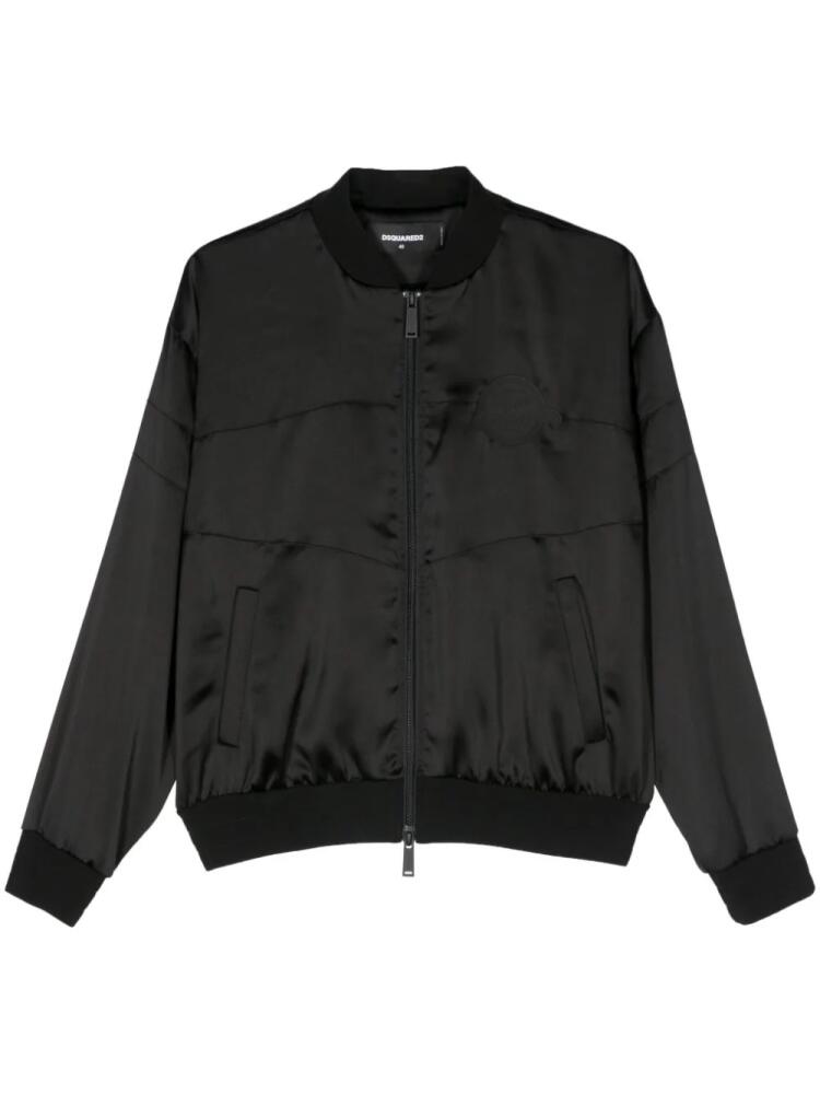 DSQUARED2 Under The Bridge bomber jacket - Black Cover