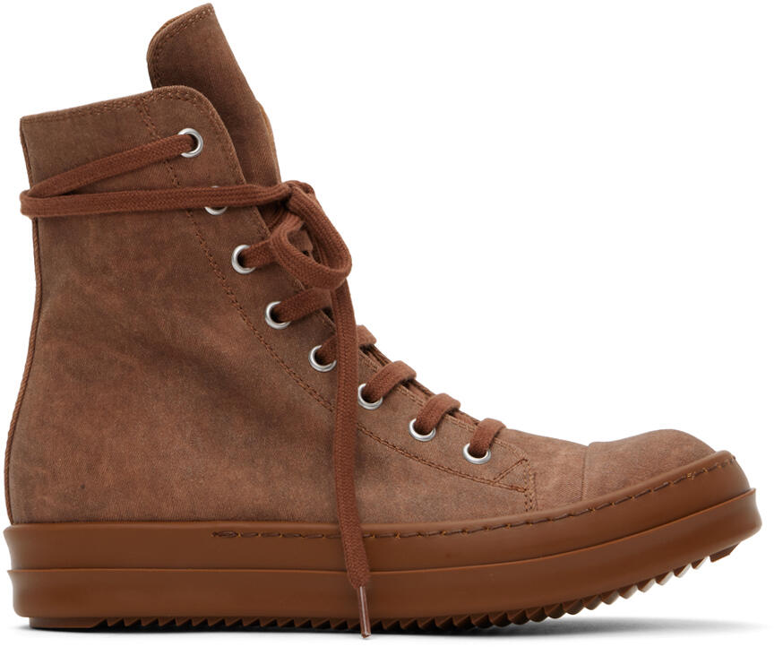 Rick Owens DRKSHDW Brown Sneaks Sneakers Cover