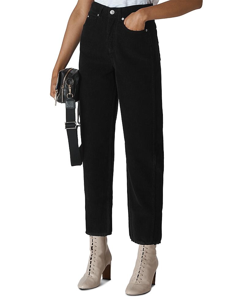 Whistles High-Rise Cropped Corduroy Pants Cover